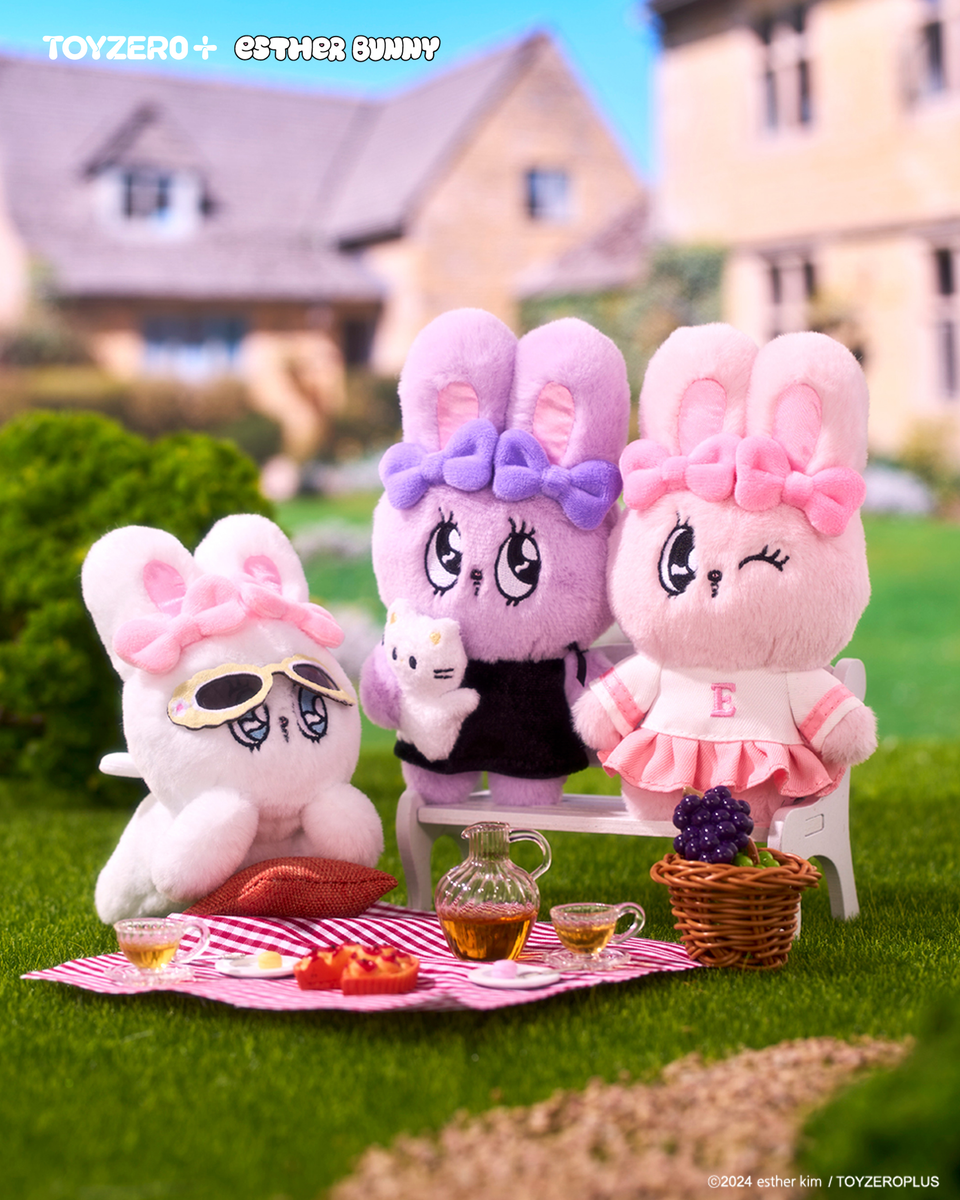 Esther Bunny Sweet Date Plush Keychain Blind Box Series