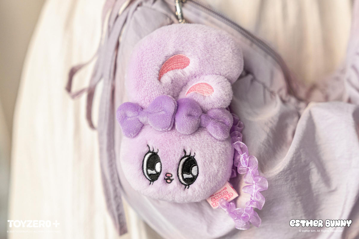 Preowned Esther Bunny Lavender Backpack Esther Bunny Plush Backpack (60cm) ✧ Available in 4 colors  main image 3