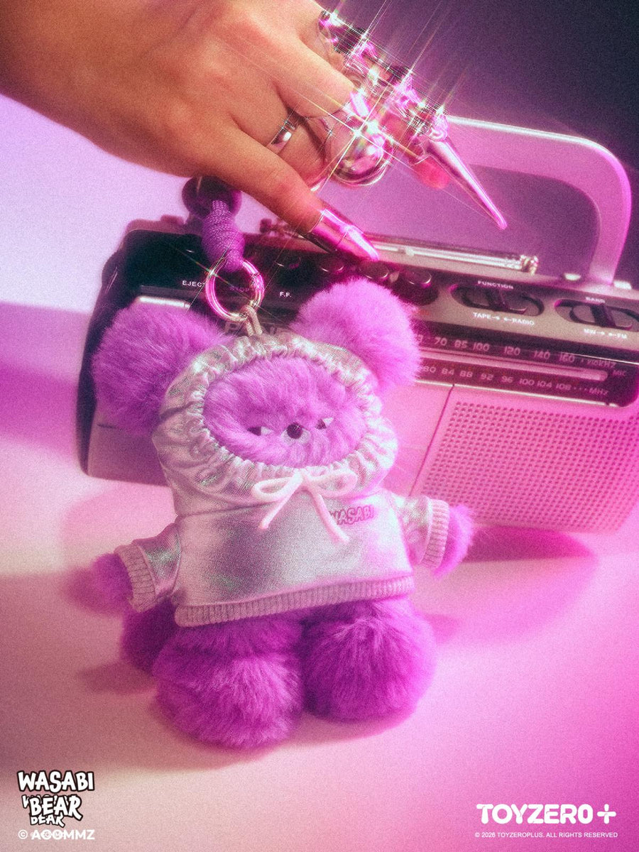 WASABI BEAR B3K VIBE Series Plush Keychain Blind Box