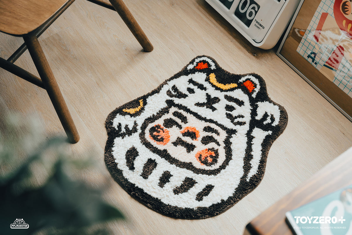 PP X MONSTER Lucky Cat Daruma Carpet
