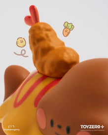 Foodie Dinosaur - Mini Fuji Fried Shrimp Curry Rice