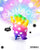 Rainbow Dots Hosuke Bro & Baby Hosuke Set