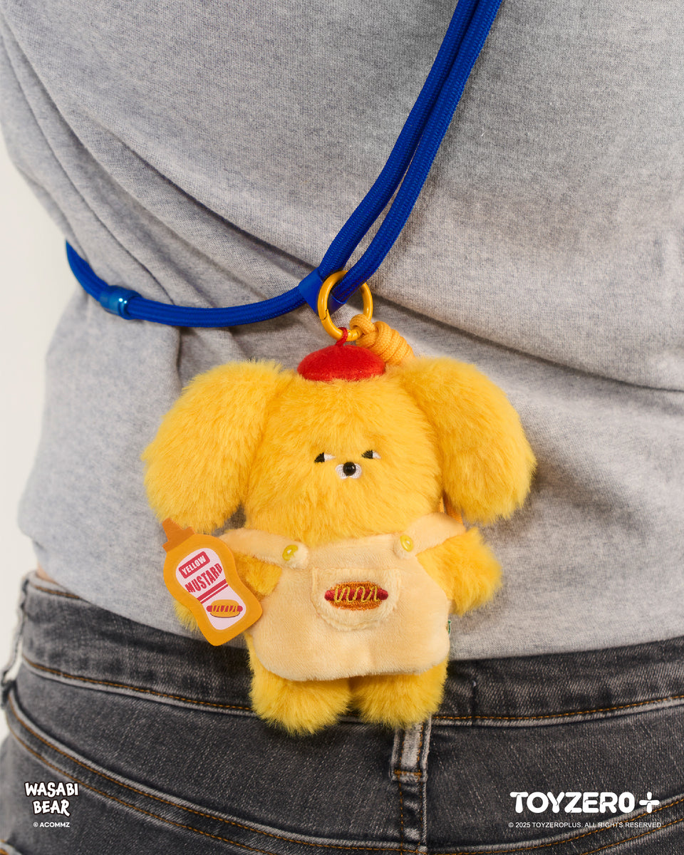 WASABI BEAR Flavor Series Plush Keychain Blind Box