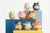 PP X MONSTER Sparkle Lucky Kitten Daruma Blind Box