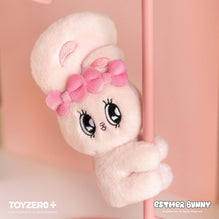 Esther Bunny - 16cm Plush Magnet Keychain (Ribbon Bunny)