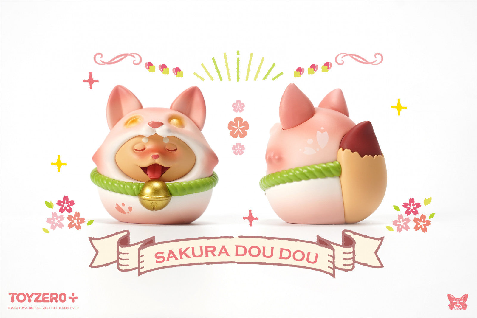 Dog Together - Dou Dou Daruma (Sakura)